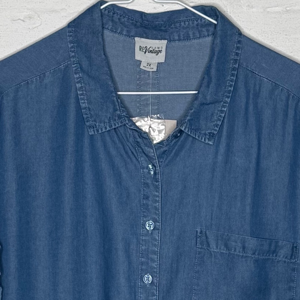 TWO COMO ReVintage Shirts 2X - Picture 8 of 12